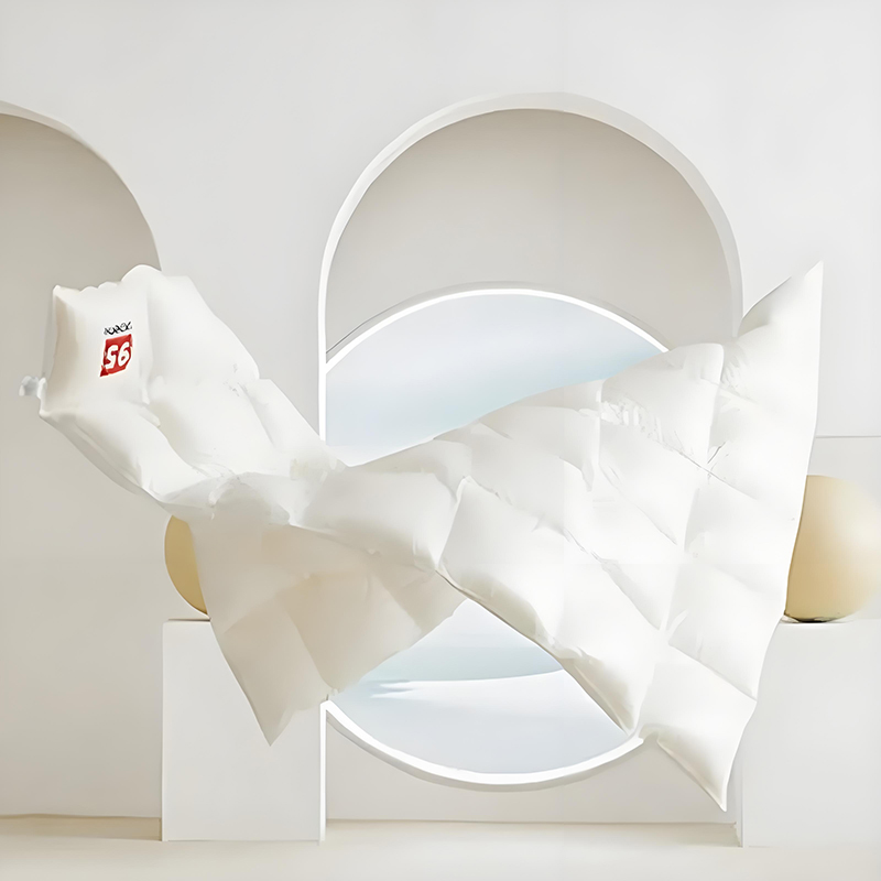 Teneur élevée en duvet, zéro pression, zéro odeur, antibactérien et anti-acariens, rembourrage de couette d'hiver épais